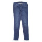 LEVI'S 711 Womens Jeans Blue Slim Skinny Stone Wash W26 L30