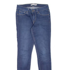 LEVI'S 711 Womens Jeans Blue Slim Skinny Stone Wash W26 L30