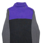 LAUREN RALPH LAUREN Womens Jumper Purple Roll Neck Tight Knit XL