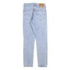 LEVI'S 501S Womens Jeans Blue Regular Straight Denim Light W24 L28 Classic Cut