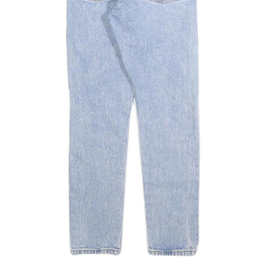 LEVI'S 501S Womens Jeans Blue Regular Straight Denim Light W24 L28 Classic Cut