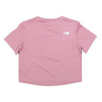 THE NORTH FACE Womens Pink Graphic T-Shirt S Short Sleeve Crew Neck Sports