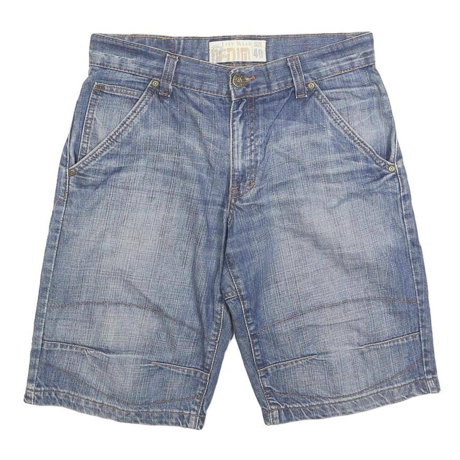 EASY WEAR DENIM Womens Denim Blue Casual Shorts M W30 Cotton Blend Comfortable