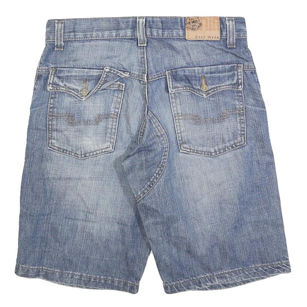 EASY WEAR DENIM Womens Denim Blue Casual Shorts M W30 Cotton Blend Comfortable