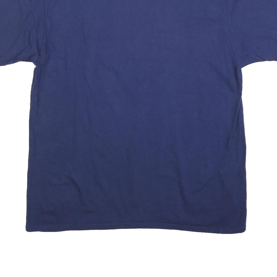 NFL Mens Blue Welcome To Hollywood Jared Goff Graphic T-Shirt XL Crew Neck Short