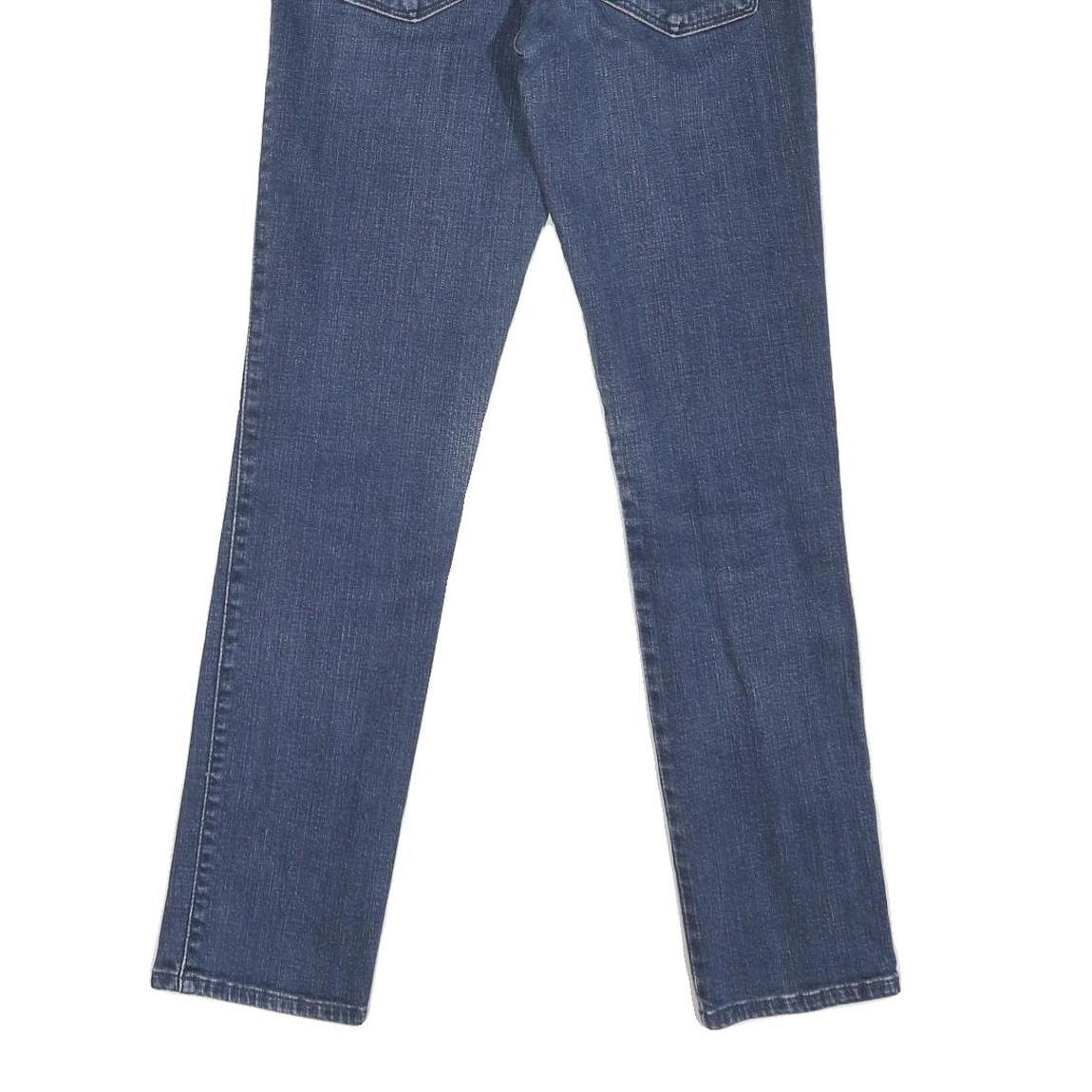 LEVI'S Womens Regular Blue Denim Straight Fit Jeans W28 L29 Classic Zip