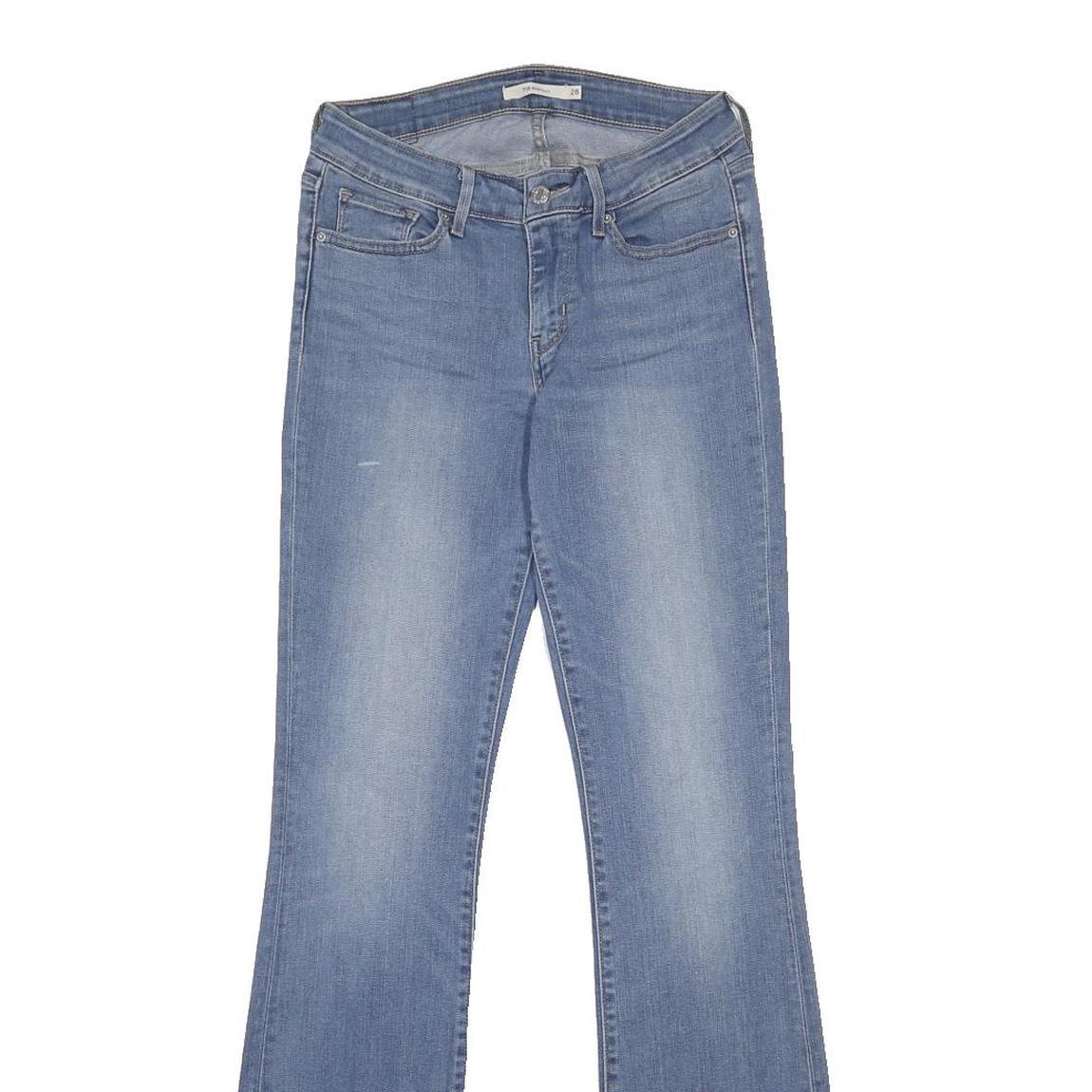 LEVI'S Womens Regular Fit Bootcut Denim Medium Wash W28 L32 Classic 715 Jeans
