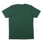 RUSSELL ATHLETIC Mens Green Cotton Blend T-Shirt M Short Sleeve Crew Neck Plain