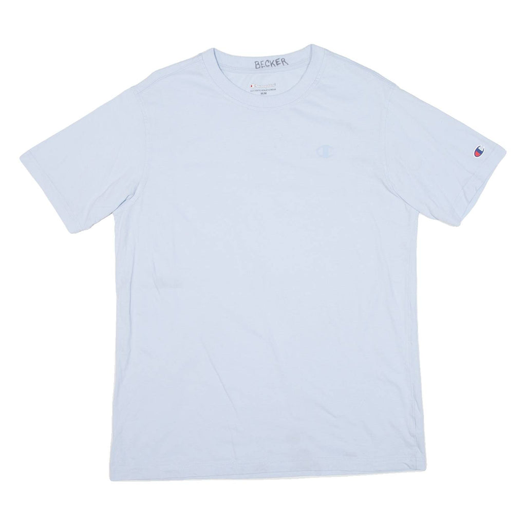 CHAMPION Mens T-Shirt Blue M