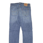 LEVI'S Mens Slim Blue Denim Medium Wash Jeans W31 L33 Classic Cotton Blend Zip