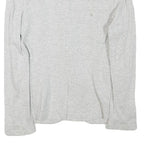 ZARA Womens Light Grey Button Jacket XS Cotton Blend Plain Casual Timeless