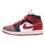 AIR JORDAN High Top Trainers Red Synthetic Womens UK 7