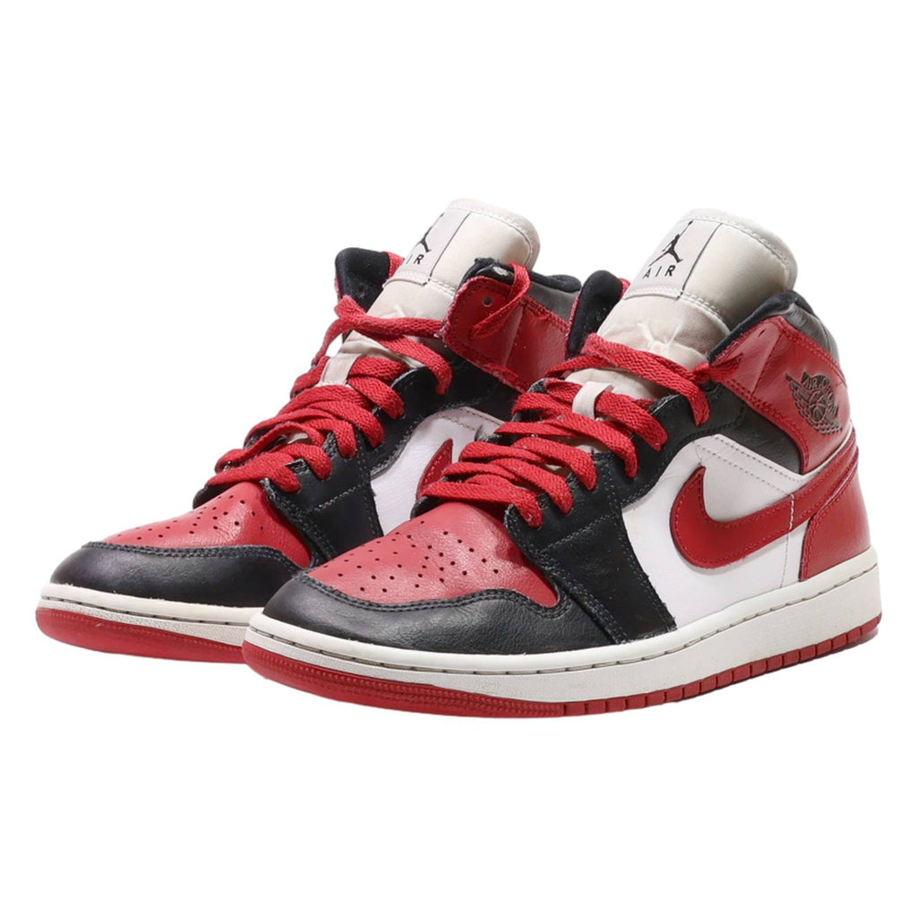 AIR JORDAN High Top Trainers Red Synthetic Womens UK 7