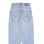 HOME BOY Womens Relaxed Light Blue Denim Jeans W26 L27 Original Baggy Pants