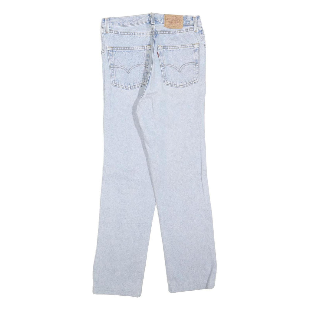 LEVI'S 901 Womens Jeans Regular Straight Denim Light W29 L28 Classic Fit Cotton