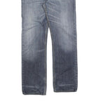 LEVI'S 506 Mens Regular Jeans Blue Denim W36 L34 Classic Cotton Zip
