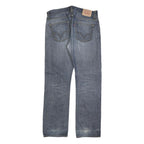 LEVI'S 506 Mens Regular Jeans Blue Denim W36 L34 Classic Cotton Zip