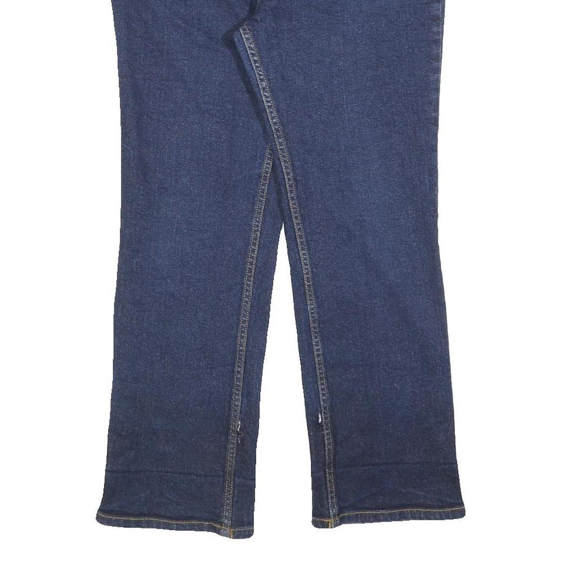 DICKIES Womens Regular Fit Denim Blue Jeans W32 L27 Zip Closure Classic Comfort