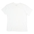 CALVIN KLEIN Mens White Classic T-Shirt L Short Sleeve Crew Neck Plain Cotton