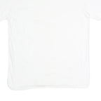 CALVIN KLEIN Mens White Classic T-Shirt L Short Sleeve Crew Neck Plain Cotton