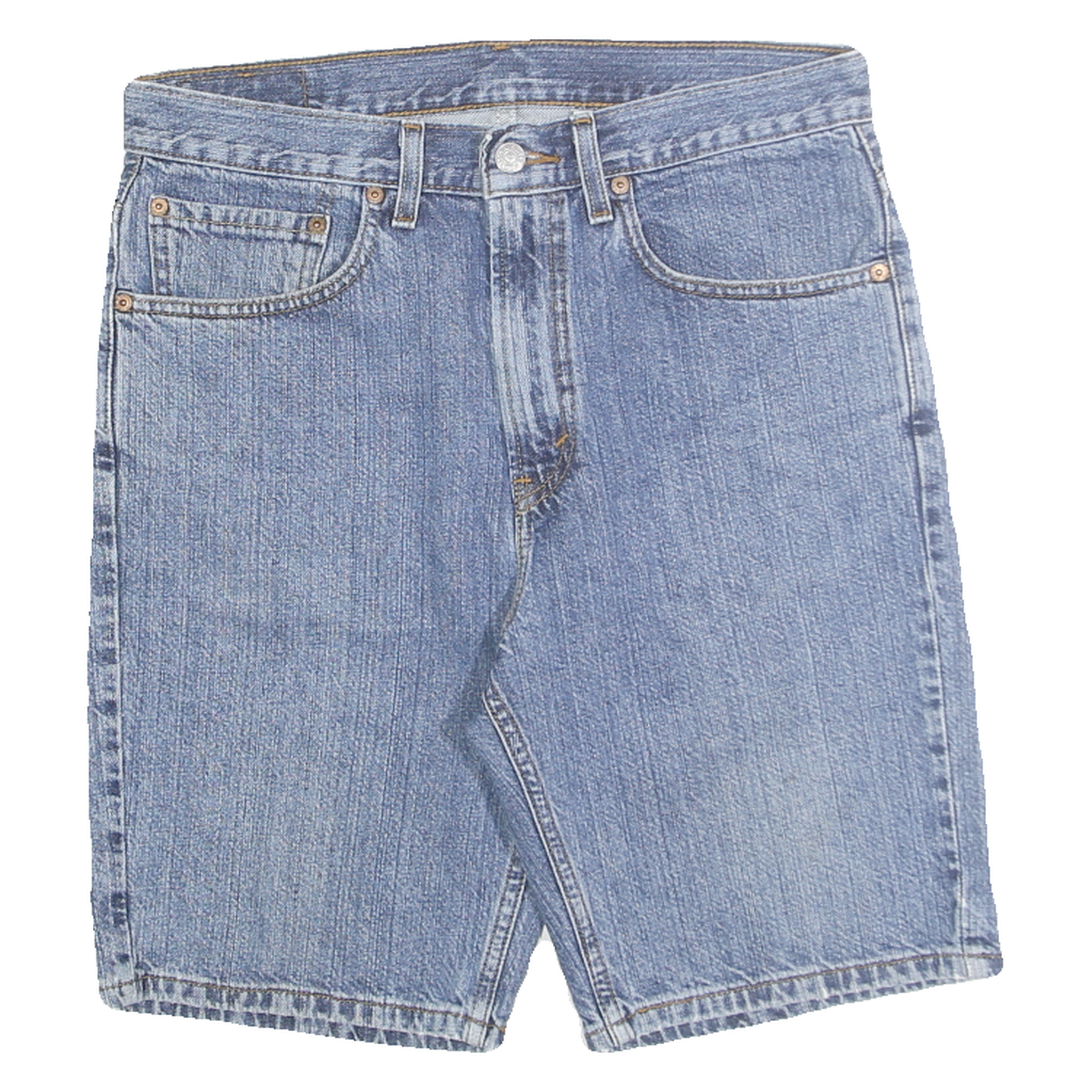 LEVI'S Mens Denim Blue Casual Shorts M W31 Classic Fit Cotton Blend