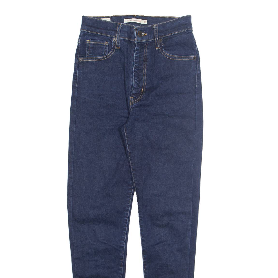 LEVI'S Big E Womens Jeans Blue Slim Skinny W26 L28