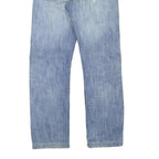 LEVI'S 501 Mens Jeans Blue Regular Straight Denim Medium W30 L27 Classic Fit Zip