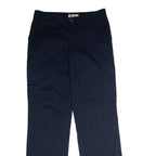 DICKIES Workwear Cargo Womens Trousers Blue Regular Straight W32 L32