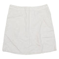 FRENCH CONNECTION Womens A-Line Skirt Beige Short Linen UK 10