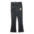 JUICY COUTURE Womens Joggers Black Slim Flared M W28 L30 Logo Print