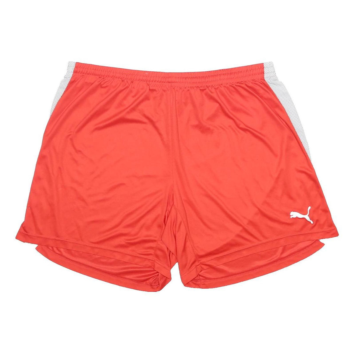 PUMA Mens Shorts Red & White Sports Casual Polyester 3XL W38 Elastic Waist
