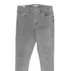 LEVI'S 720 High Rise Super Skinny Womens Jeans Grey Slim Skinny Denim Medium W31
