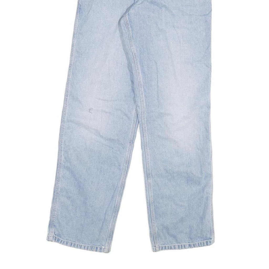 CARHARTT Mens Regular Fit Denim Light Blue Jeans W28 L32 Durable Cotton Blend