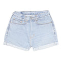 LEVI'S Womens Denim Blue Casual Shorts S W27 Rolled Hem Button Closure Five