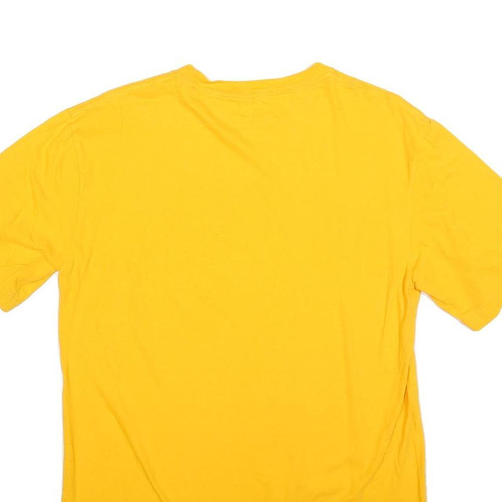 ALTA Mens Yellow UC Irvine Graphic T-Shirt M Short Sleeve Crew Neck