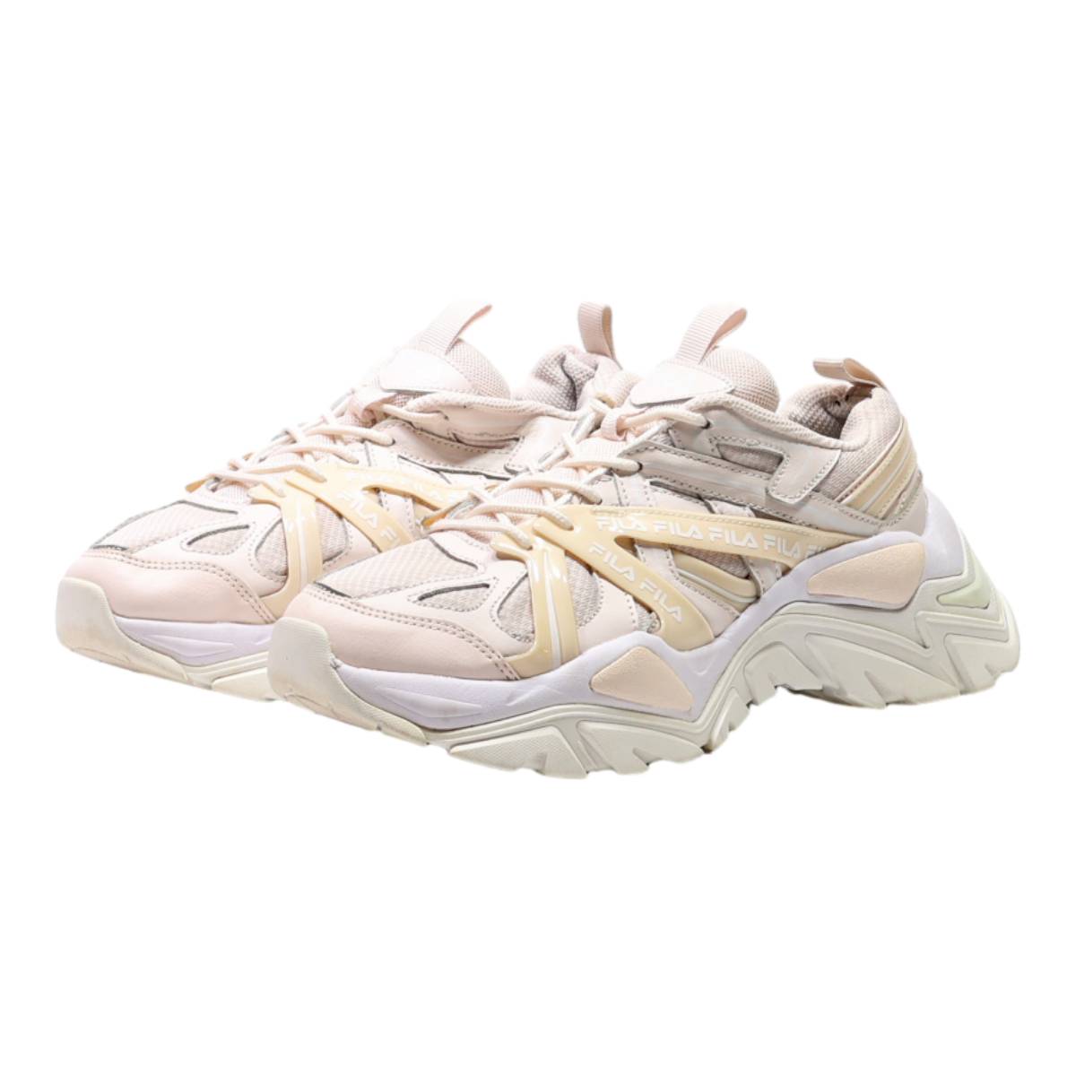 FILA Sneaker Trainers White Synthetic Womens UK 5