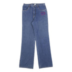OVIESSE Womens Blue Regular Straight Denim Jeans Cotton Blend W28 L30 HS