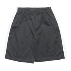 NIKE Boys Black & White Liverpool FC Sports Shorts M W22 Polyester Blend