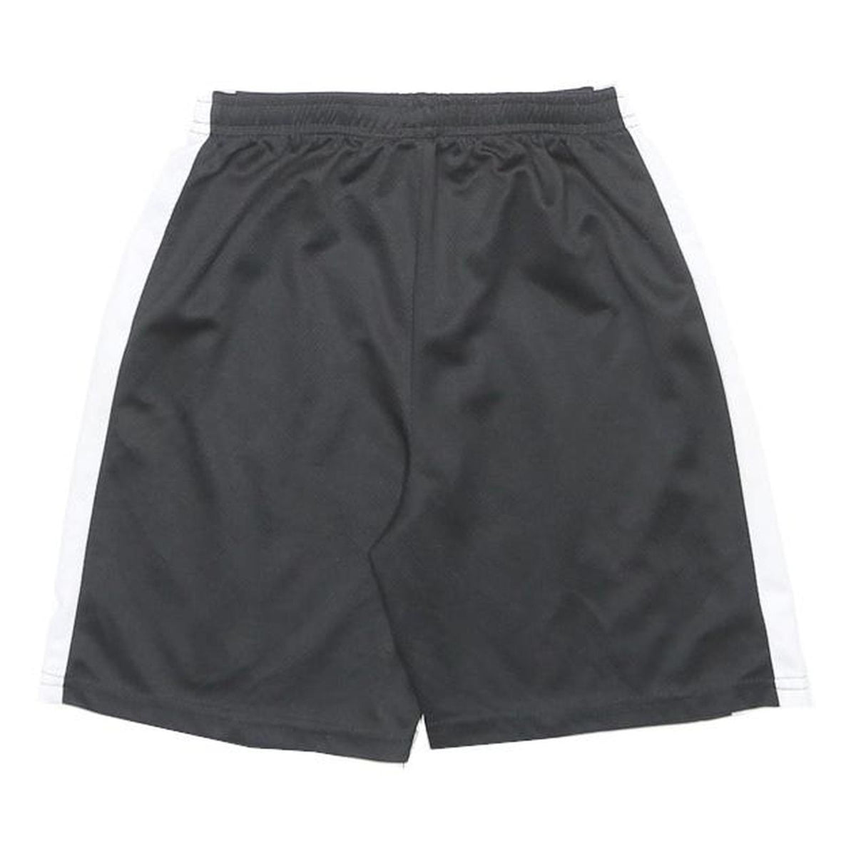 NIKE Boys Black & White Liverpool FC Sports Shorts M W22 Polyester Blend