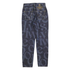 VIVIENNE WESTWOOD Womens Slim Jeans Blue Denim W25 L28 Branded Retro Style