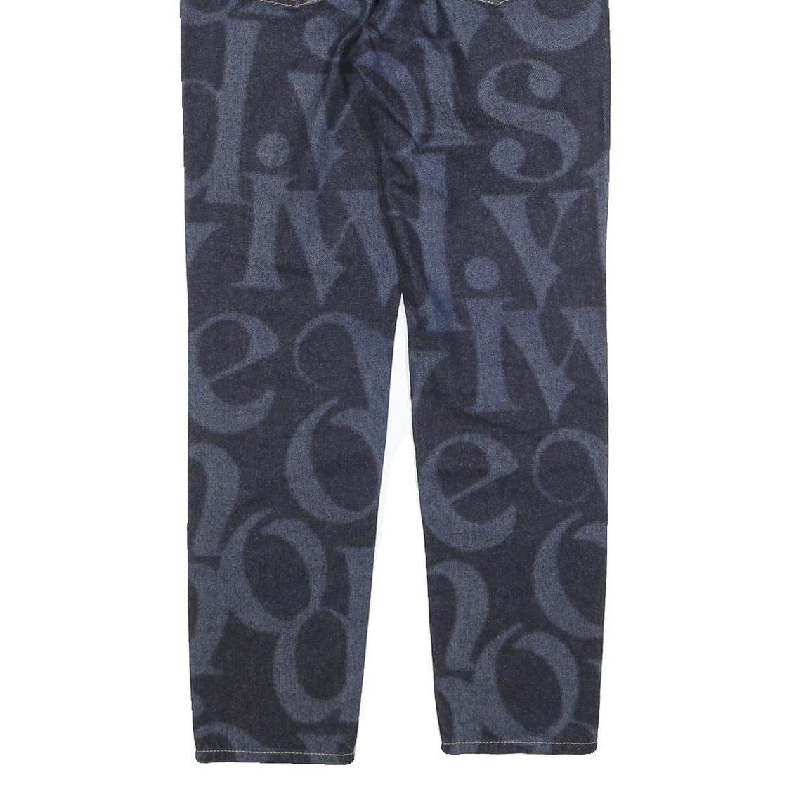 VIVIENNE WESTWOOD Womens Slim Jeans Blue Denim W25 L28 Branded Retro Style