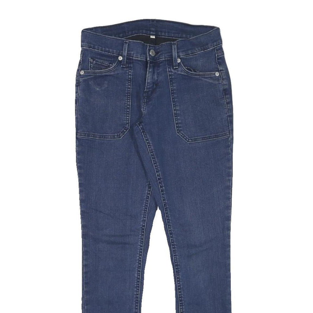 LEVI'S Womens Jeans Blue Slim Skinny Denim Medium W26 L27 Stretch Cotton Blend