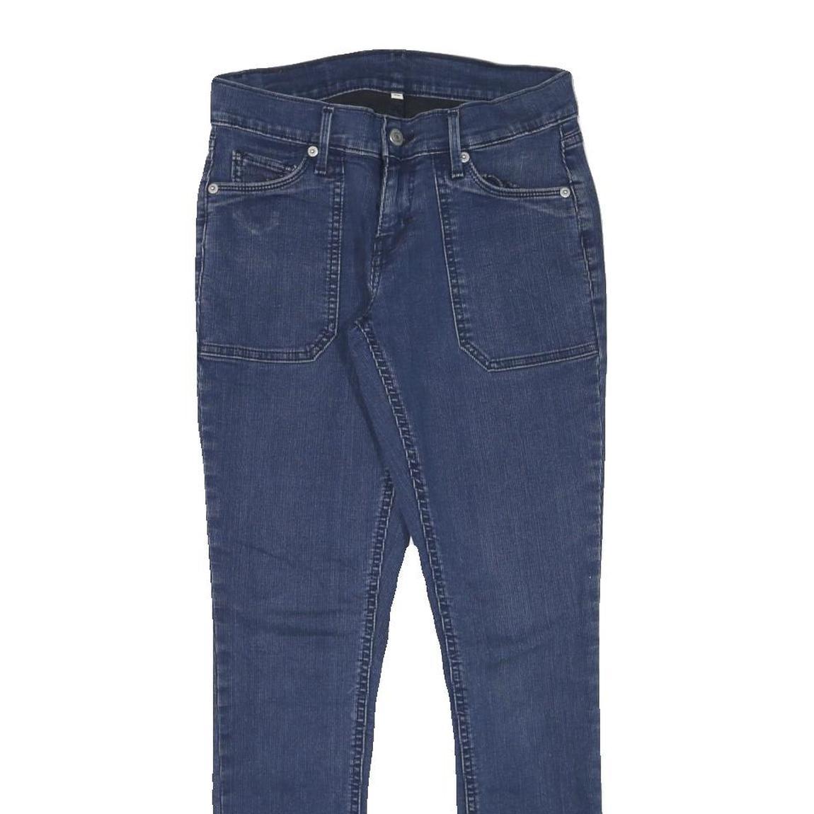 LEVI'S Womens Jeans Blue Slim Skinny Denim Medium W26 L27 Stretch Cotton Blend