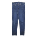 LEVI'S Womens Slim Blue Denim Slim Skinny Jeans W29 L28 Classic Stretch Zip