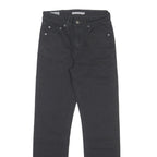 LEVI'S 724 Womens Jeans Black Slim Skinny Denim W26 L30 Stretch Slim Fit