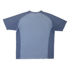 BERGHAUS Mens Blue Polyester Blend T-Shirt XL Short Sleeve Crew Neck Outdoor