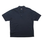 NIKE GOLF Mens Black Polo Shirt L Short Sleeve Collared Cotton Blend Casual