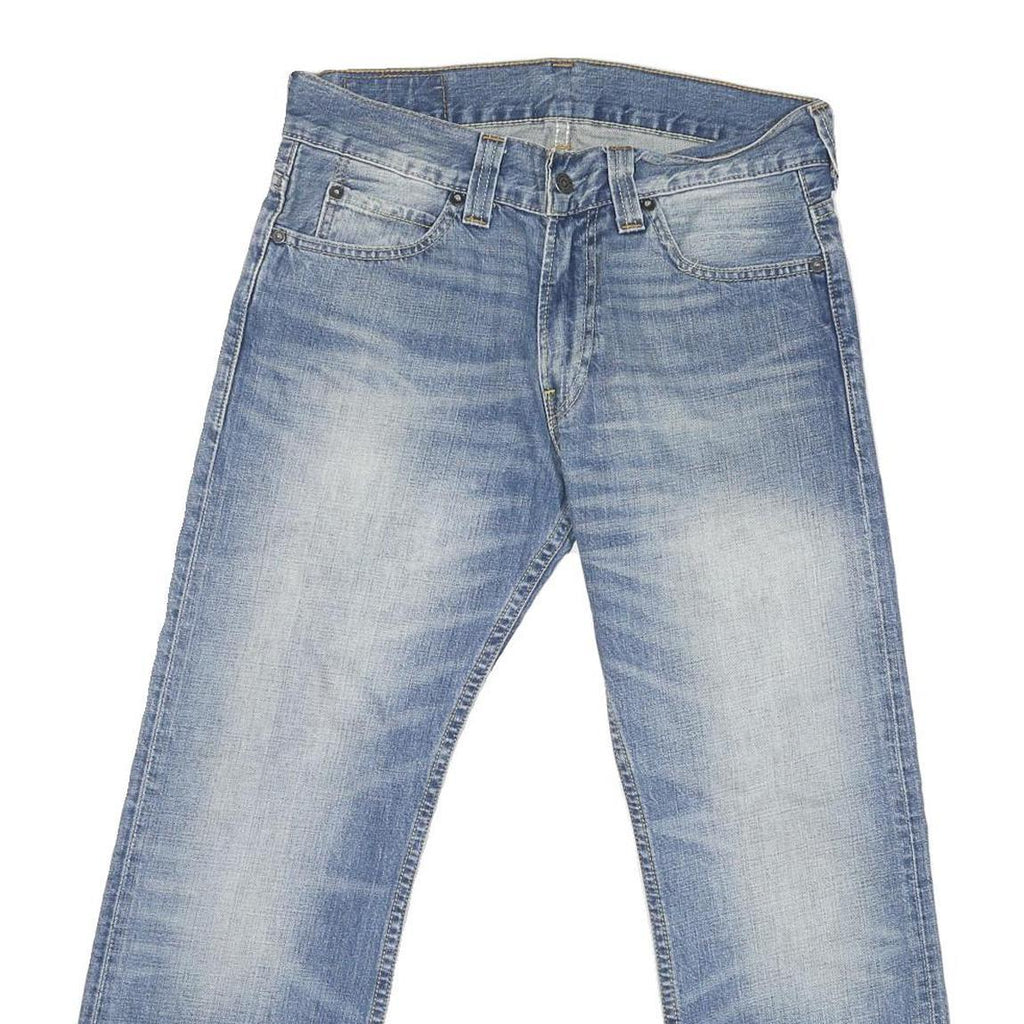 LEVI'S 506 Mens Jeans Blue Regular Straight Denim Medium W31 L26 Classic Zip