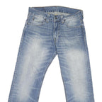 LEVI'S 506 Mens Jeans Blue Regular Straight Denim Medium W31 L26 Classic Zip