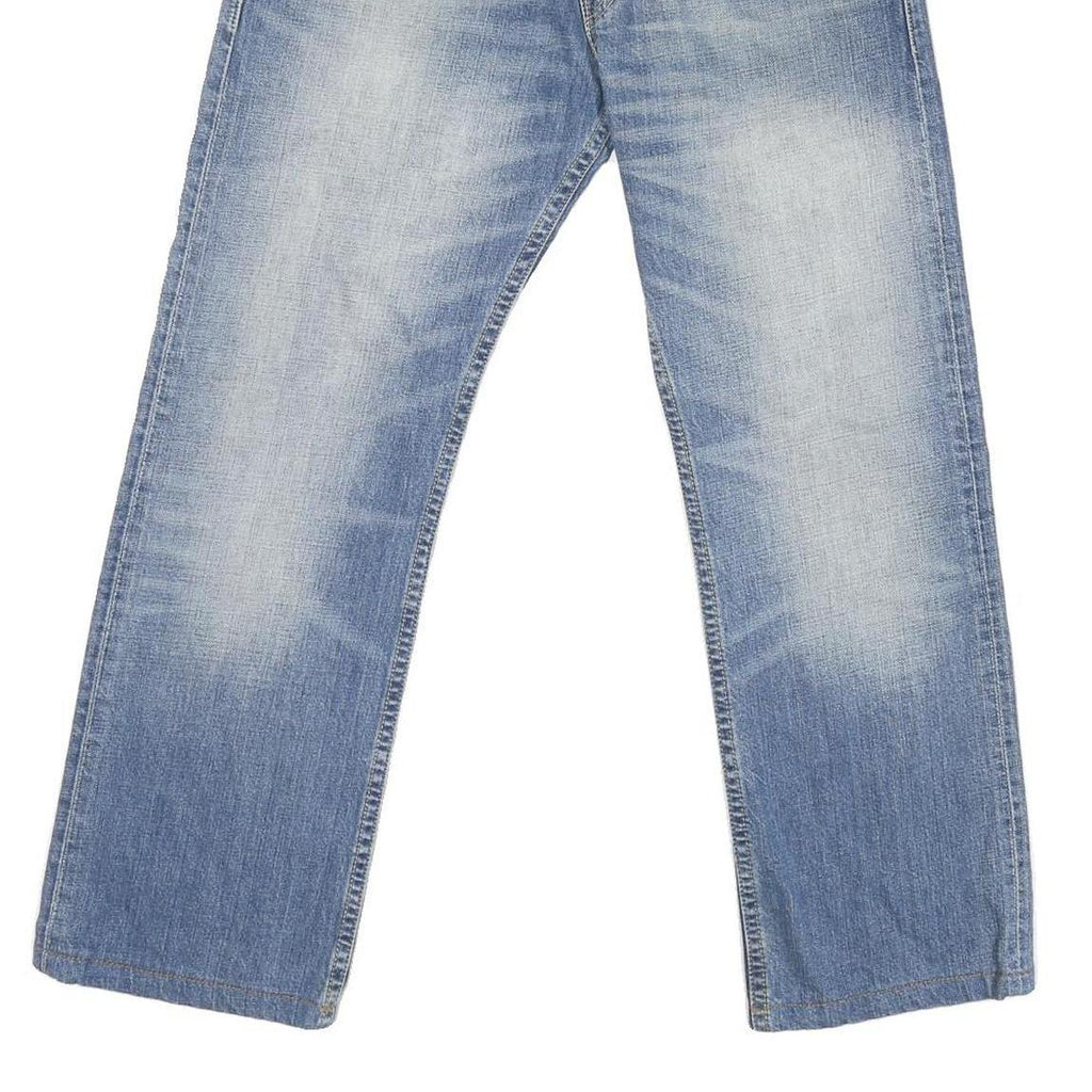 LEVI'S 506 Mens Jeans Blue Regular Straight Denim Medium W31 L26 Classic Zip